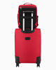 Immagine di JAGUAR - TROLLEY ROSSO IN TESSUTO CON DOPPIA TASCA FRONTALE, COMBINAZIONE TSA E 4 RUOTE