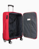 Immagine di JAGUAR - TROLLEY ROSSO IN TESSUTO CON DOPPIA TASCA FRONTALE, COMBINAZIONE TSA E 4 RUOTE