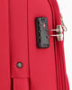 Immagine di JAGUAR - TROLLEY ROSSO IN TESSUTO CON DOPPIA TASCA FRONTALE, COMBINAZIONE TSA E 4 RUOTE