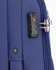 Immagine di JAGUAR - TROLLEY BLU IN TESSUTO CON DOPPIA TASCA FRONTALE, COMBINAZIONE TSA E 4 RUOTE
