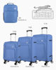 Immagine di JAGUAR - TROLLEY JEANS IN TESSUTO CON DOPPIA TASCA FRONTALE, COMBINAZIONE TSA E 4 RUOTE