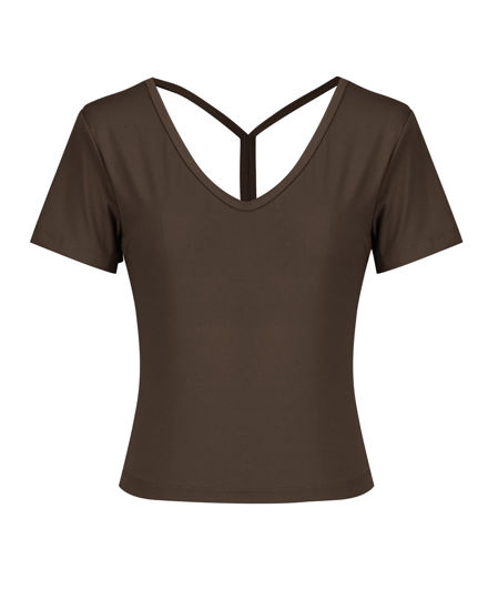 Immagine di BACHATA -Tshirt manica corta marrone