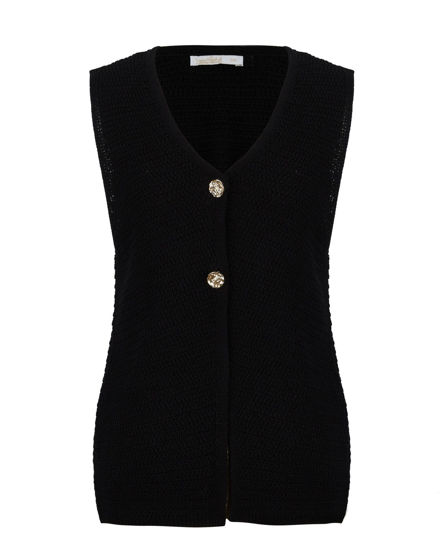 Immagine di BACHATA - Cardigan smanicato con bottoni