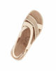 Immagine di MISS GLOBO - Sandalo panna con strass e sottopiede in memory soft