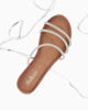 Immagine di MISS GLOBO - Sandalo argento lace-up con cinturini in strass