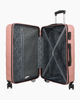 Immagine di RIFLE - TROLLEY ROSE GOLD 4 RUOTE IN ABS CON COMBINAZIONE TSA