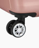 Immagine di RIFLE - TROLLEY ROSE GOLD 4 RUOTE IN ABS CON COMBINAZIONE TSA