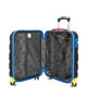 Immagine di CHARRO - TROLLEY NERO 4 RUOTE IN ABS CON DETTAGLI COLORATI