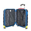 Immagine di CHARRO - TROLLEY BLU 4 RUOTE IN ABS CON DETTAGLI COLORATI