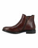 Immagine di CLASS MAN - Beatles marrone in VERA PELLE con zip laterale