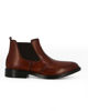 Immagine di CLASS MAN - Beatles marrone in VERA PELLE