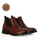 Immagine di CLASS MAN - Beatles marrone in VERA PELLE