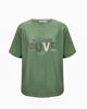 Immagine di BACHATA - Tshirt manica corta con scritta "LOVE"