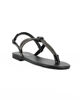 Immagine di BACHATA - Sandalo infradito nero con nodo in strass