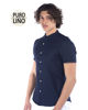 Immagine di CAMICIA MANICA CORTA COREANA IN LINO