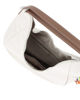 Immagine di DAVID JONES - Borsa hobo bag bianca con charm