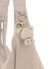 Immagine di DAVID JONES - Borsa hobo a spalla marrone chiaro con tasca laterale