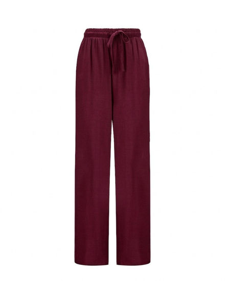Immagine di BACHATA - Pantalone viscosa bordeaux