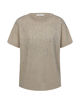 Immagine di BACHATA - Tshirt manica corta beige con strass