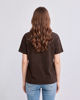 Immagine di BACHATA - Tshirt manica corta marrone con strass
