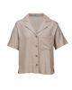 Immagine di BACHATA - Camicia mezza manica con taschino beige