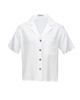 Immagine di BACHATA - Camicia mezza manica con taschino bianco