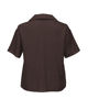 Immagine di BACHATA - Camicia mezza manica con taschino marrone