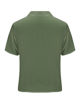 Immagine di BACHATA - Camicia mezza manica in viscosa verde militare