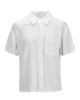 Immagine di BACHATA - Camicia mezza manica in viscosa bianca