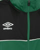 Immagine di UMBRO - Tuta full zip verde e nera acetata