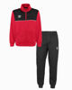 Immagine di UMBRO - Tuta full zip rossa e nera acetata