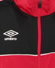 Immagine di UMBRO - Tuta full zip rossa e nera acetata