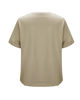 Immagine di BACHATA - Tshirt manica corta beige con scritta e strass
