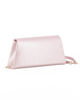 Immagine di DIVAS - Borsa pochette oro rosa da cerimonia con manico e catena metallo