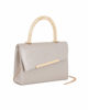 Immagine di DIVAS - Borsa pochette oro rosa con manico in metallo
