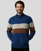 Immagine di BROKER'S - Maglia manica lunga full zip in ciniglia