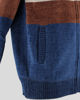 Immagine di BROKER'S - Maglia manica lunga full zip in ciniglia