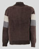 Immagine di BROKER'S - Maglia manica lunga full zip in ciniglia