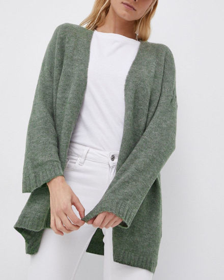 Immagine di JACQUELINE DE YONG - Cardigan Elanora manica lunga knit noos verde