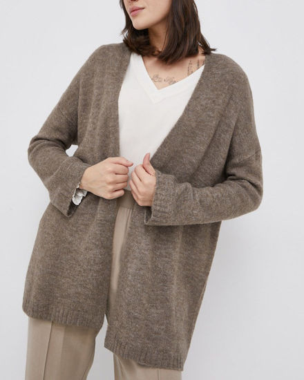 Immagine di JACQUELINE DE YONG - Cardigan Elanora manica lunga knit noos marrone