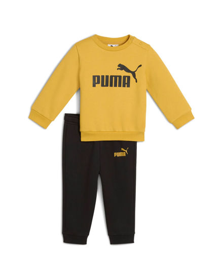Immagine di PUMA – TUTA COMPLETA MINICATS ESSENTIALS KIDS GIALLA/NERA – 686280-62