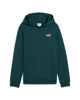 Immagine di PUMA – FELPA CON CAPPUCCIO ESSENTIALS 2 COLOR SMALL LOGO JUNIOR VERDE – 685825-75