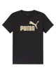 Immagine di PUMA – T-SHIRT ESSENTIALS+TEXTURED FOIL LOGO JUNIOR NERA – 692207-01