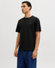 Immagine di JACK&JONES - Tshirt manica corta college nera con logo