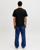 Immagine di JACK&JONES - Tshirt manica corta college nera con logo