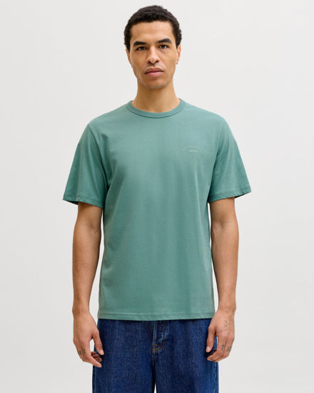 Immagine di JACK&JONES - Tshirt manica corta college verde salvia con logo