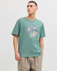 Immagine di JACK&JONES - Tshirt manica corta honolulu verde salvia con stampa