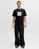Immagine di JACK&JONES - Tshirt manica corta honolulu nera con stampa