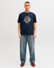 Immagine di JACK&JONES - Tshirt manica corta honolulu blu con stampa