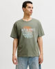 Immagine di JACK&JONES - Tshirt manica corta gradient verde con stampa